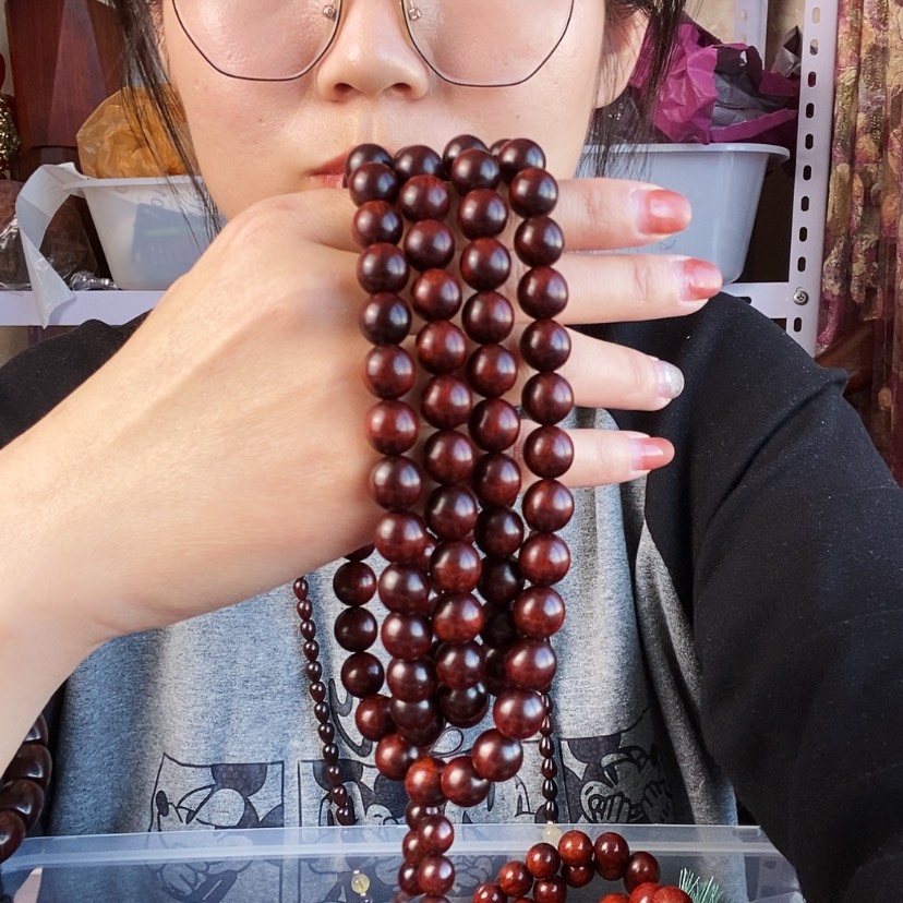 【闪购商品】东非黑黄檀（紫光檀）紫檀1.0（108）