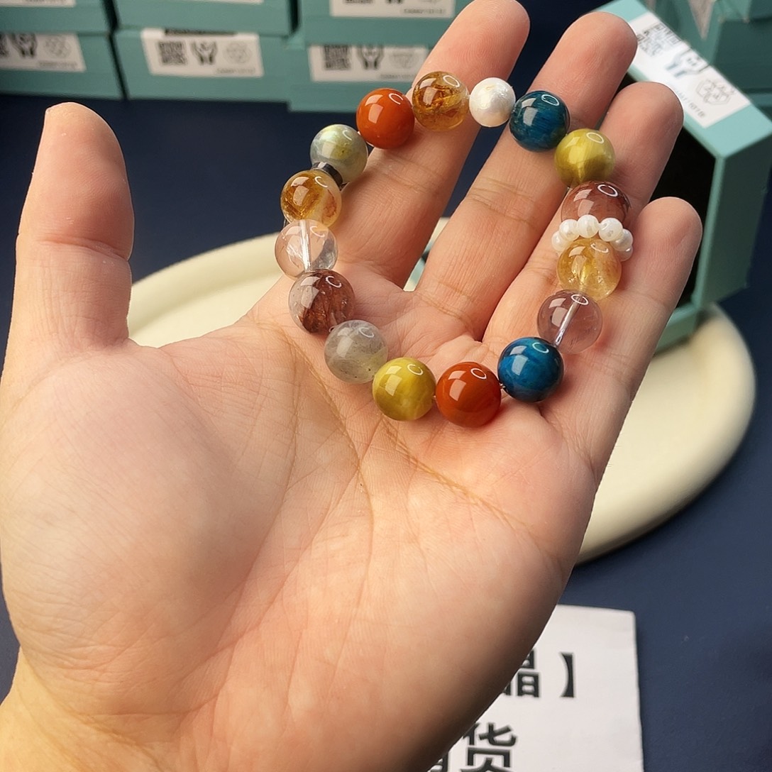 银S925镶嵌手链水晶