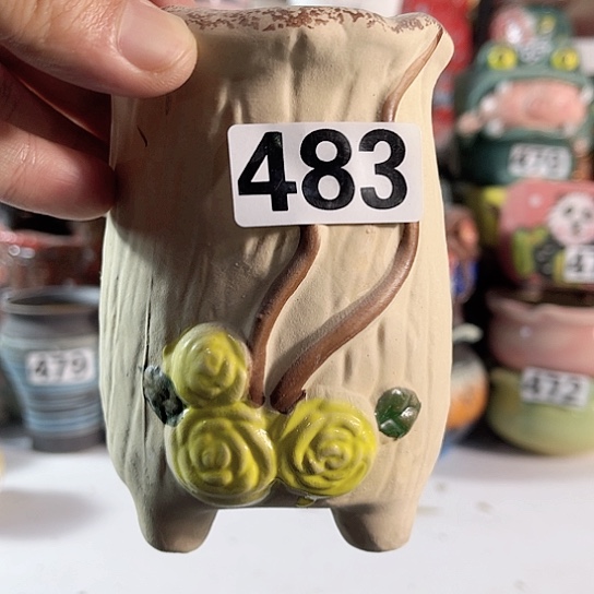 红陶多肉植物花盆