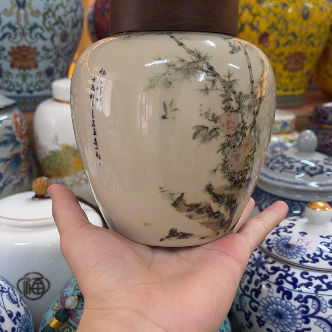 高端款家用茶叶罐