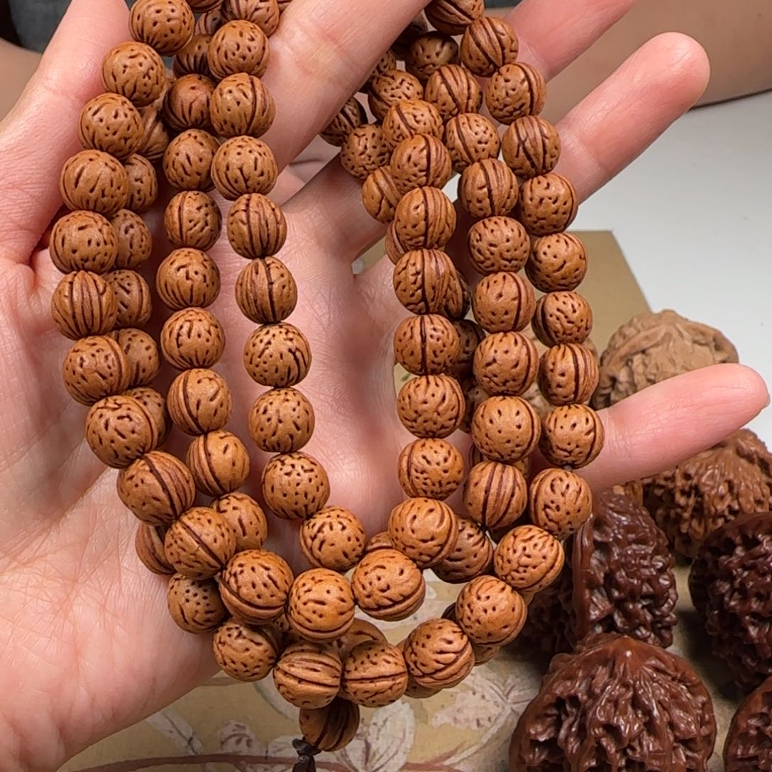 文玩核桃吊坠纯野生桃核小，1.0脖挂