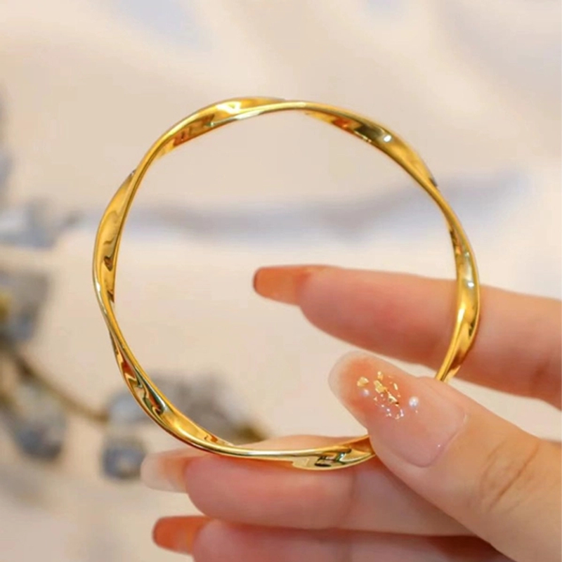 足银手镯 莫比乌斯手镯