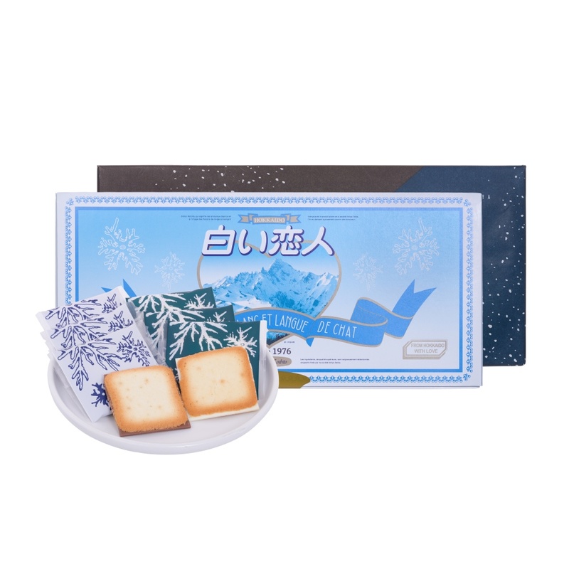 MM超市白色恋人黑白混合巧克力夹心饼干 247.2g