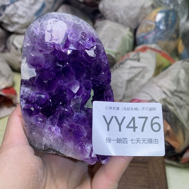 水晶天然水晶居家办公摆件未镶嵌