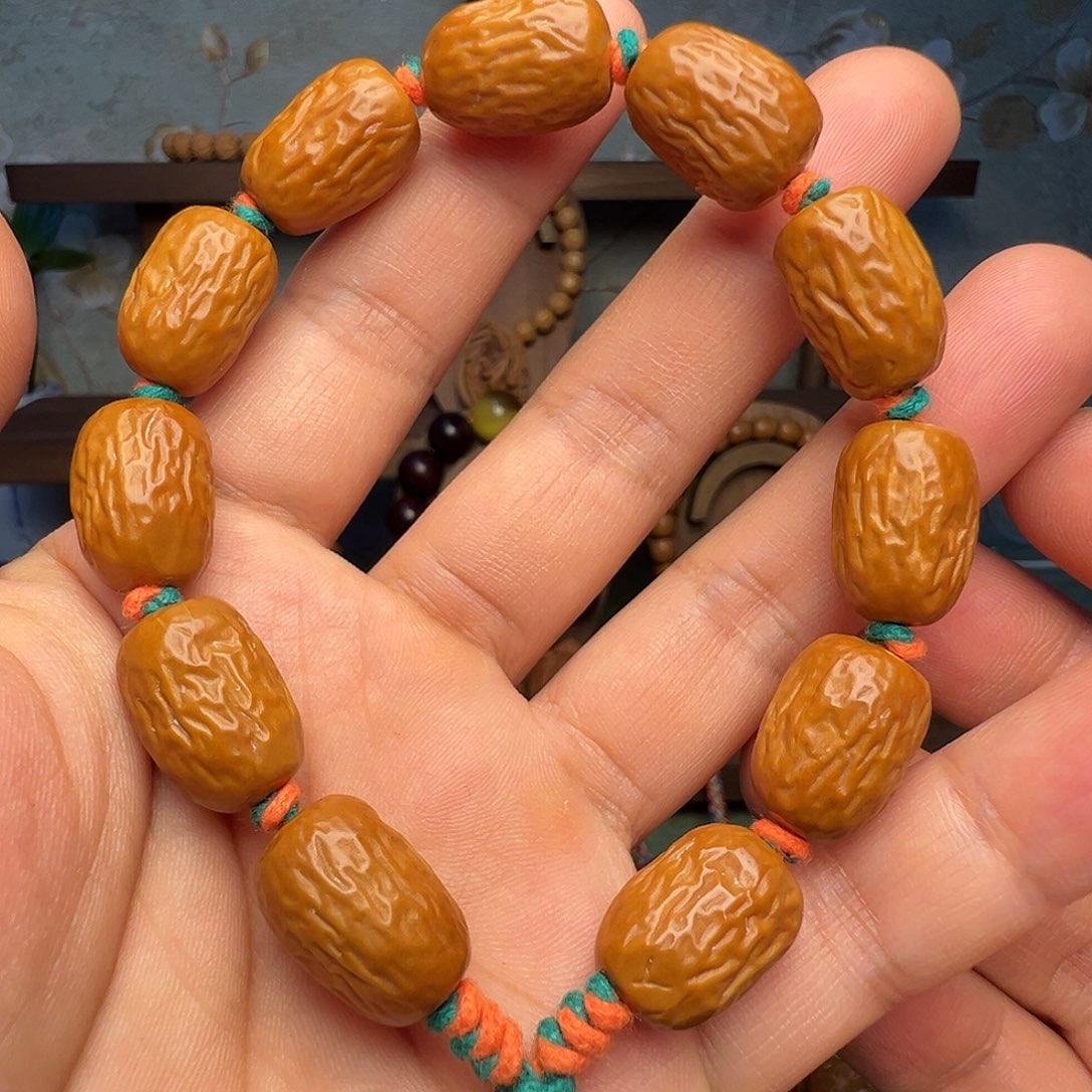 橄榄核手串/手链大枣核雕