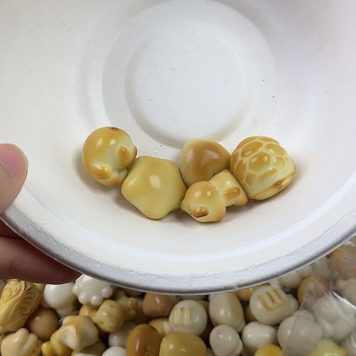 ****️吊坠菩提根/象牙果象牙果瑕疵5颗 