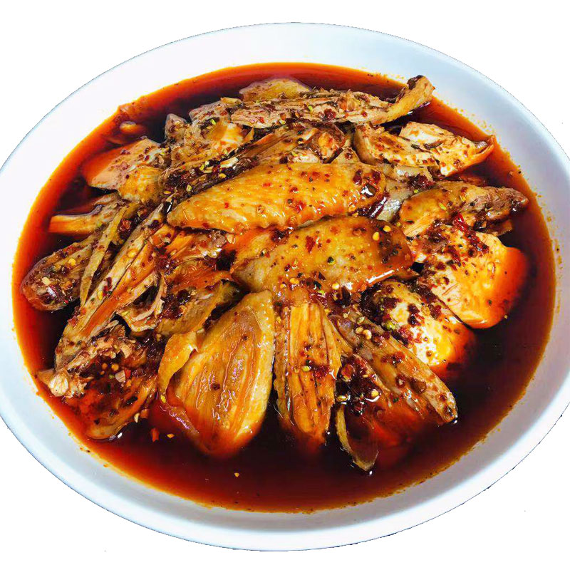 丰都麻辣鸡块土鸡肉鲜香即食现做特产小吃家常菜