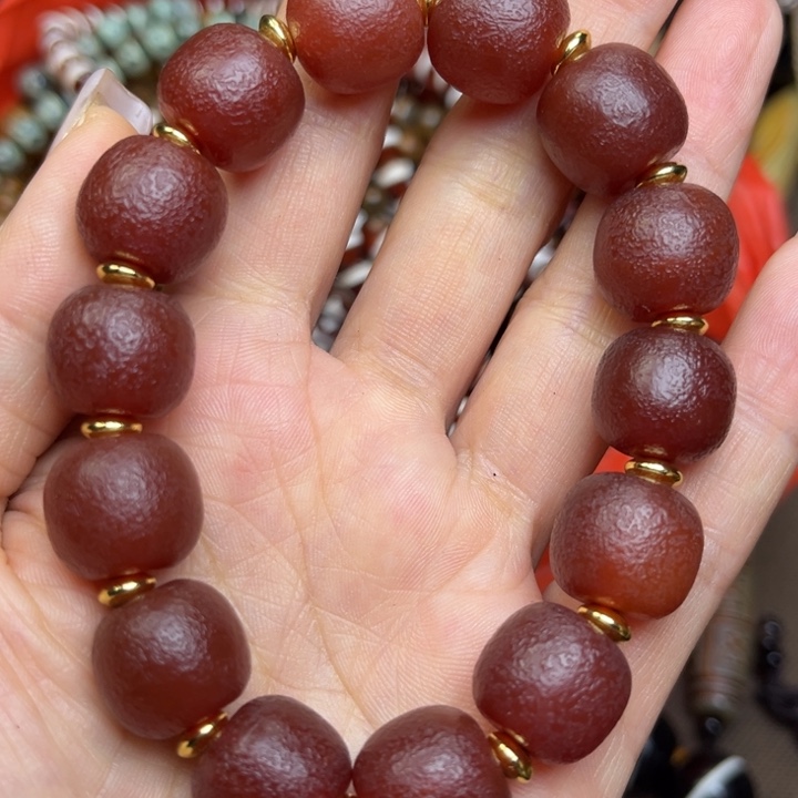 玛瑙/玉髓未镶嵌手链