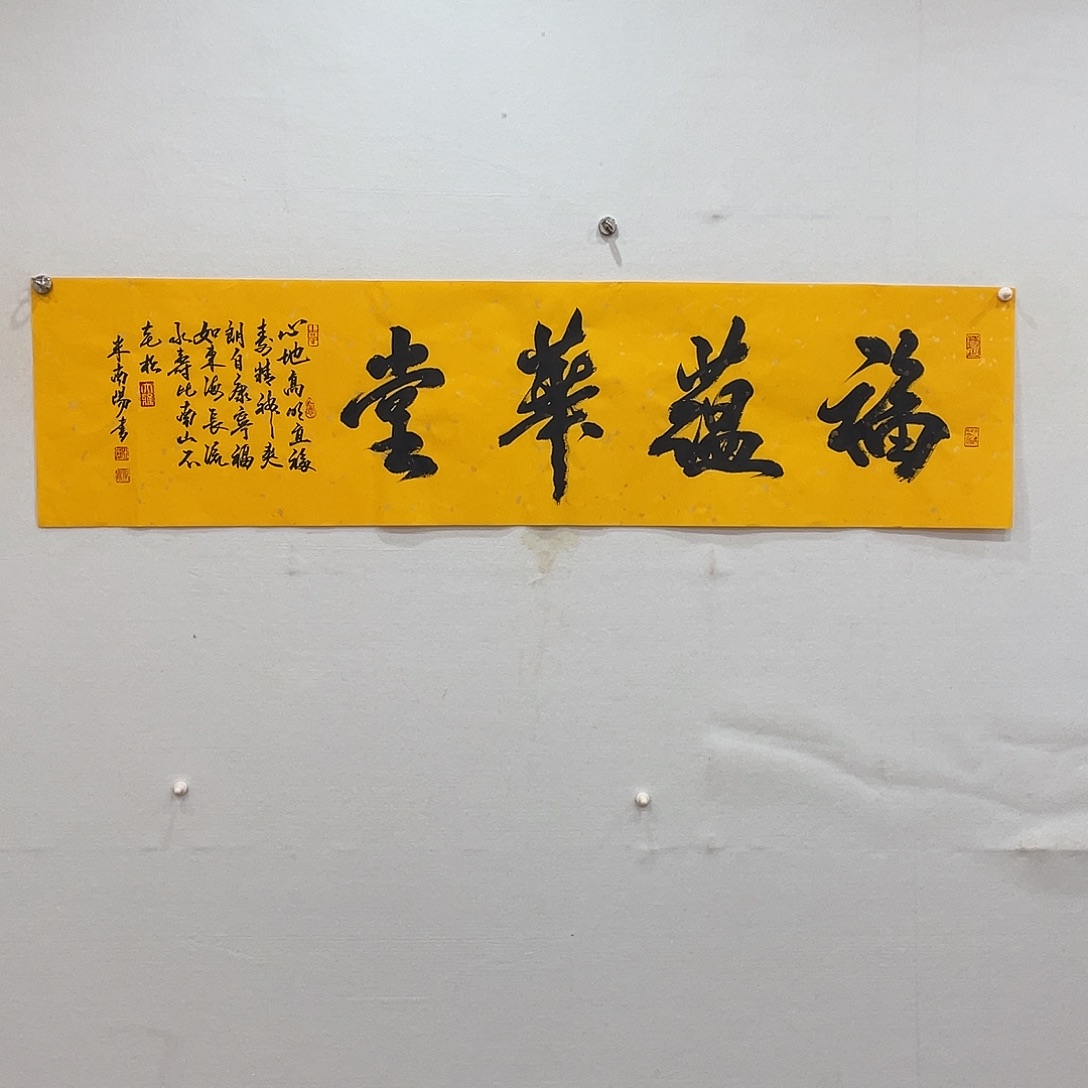 横款博航艺术书法作品