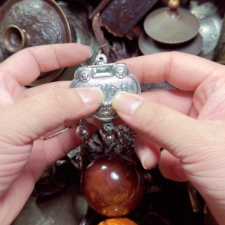 铜器摆件收收藏藏