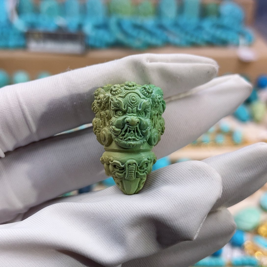 绿松石珠宝奇石未镶嵌