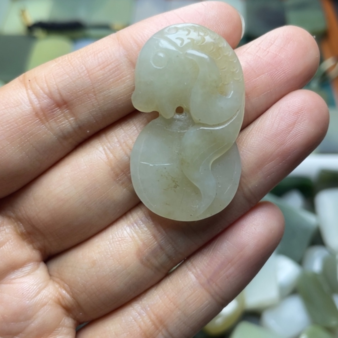 【闪购商品】颈饰未镶嵌和田玉