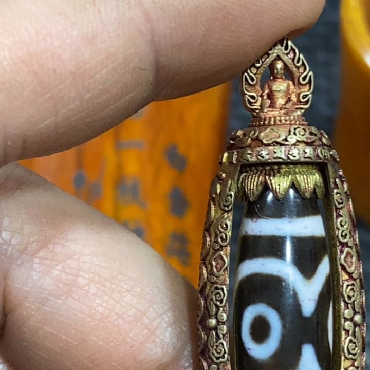 滴血莲花菩提吊坠