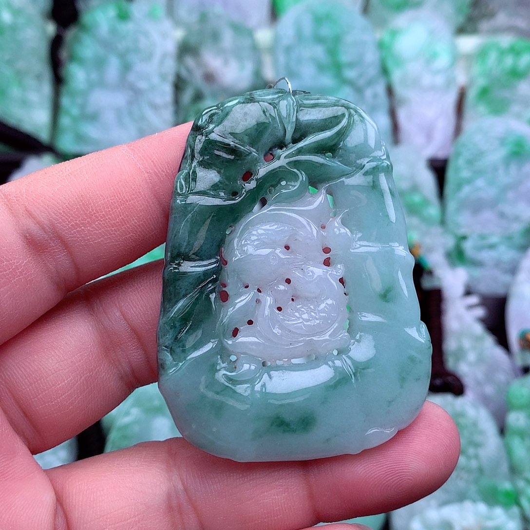 翡翠吊坠(不含链)未镶嵌