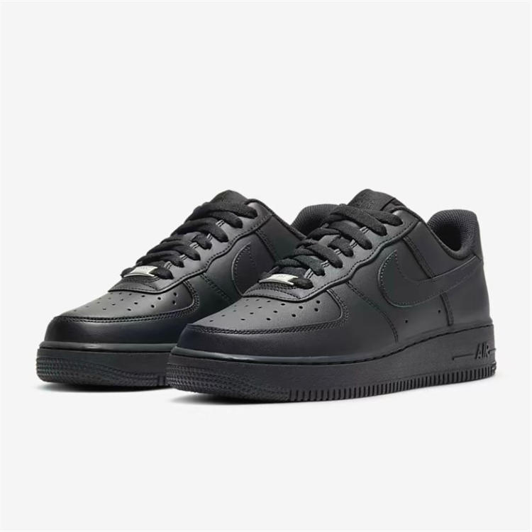 NIKE官方正品 女子低帮黑武士空军流光风休闲板鞋DD8959-001