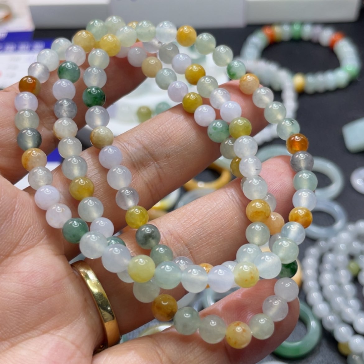 【闪购商品】翡翠戒指未镶嵌天然翡翠