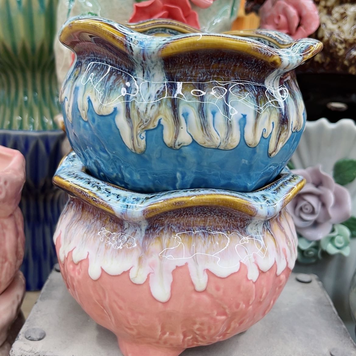 【闪购商品】陶瓷花盆