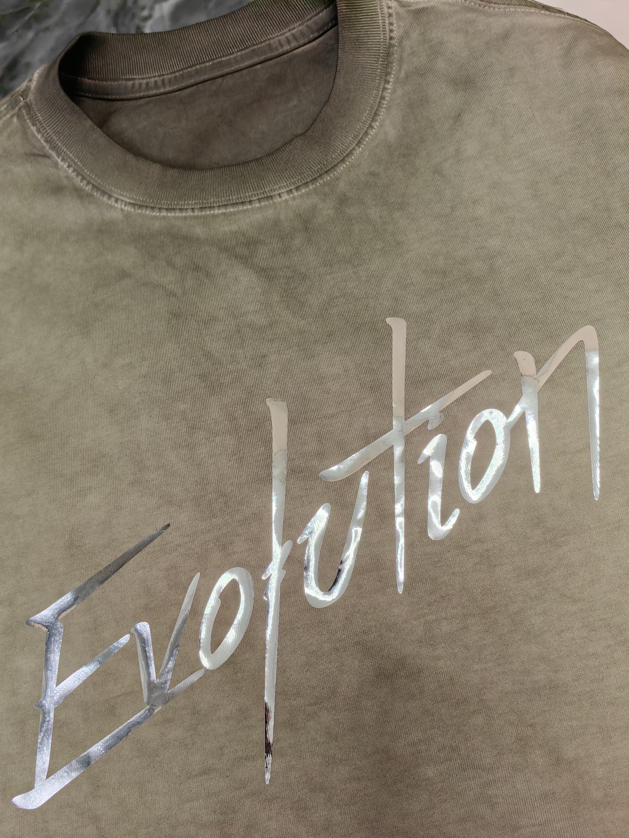 Evolution进化谢霆锋演唱会应援款重工短袖纯棉T恤休闲宽松A121