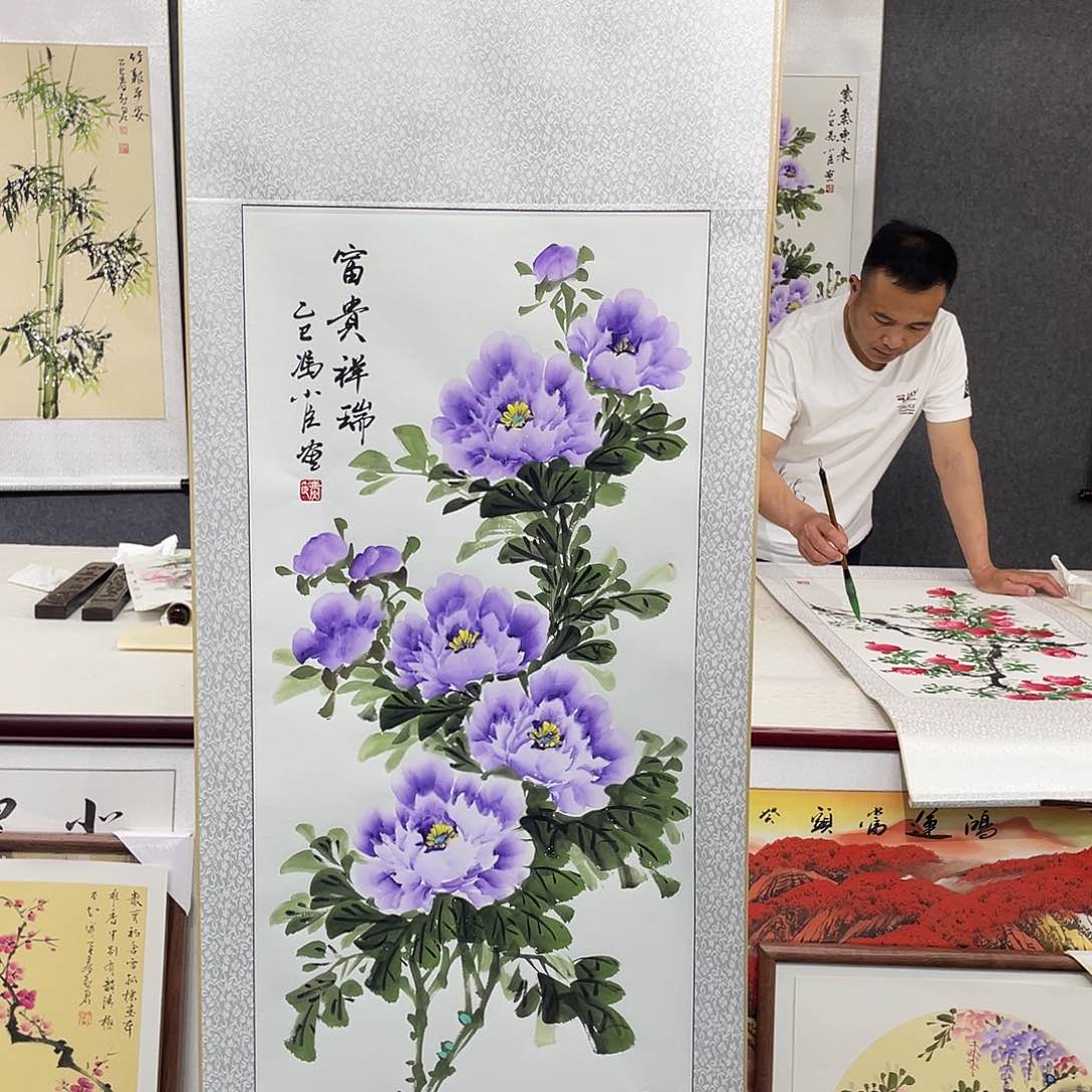 国画手写手绘书画作品欣赏