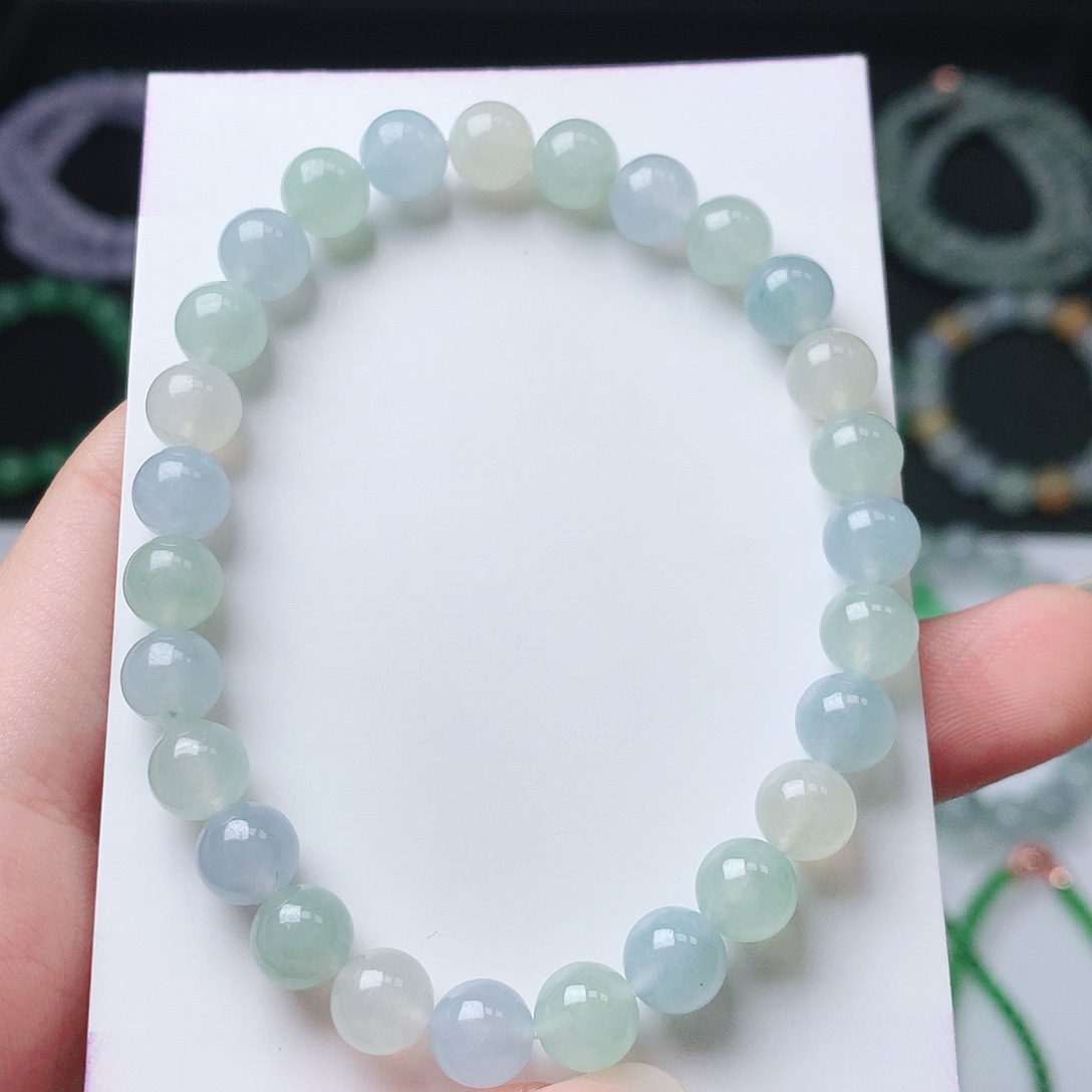 翡翠未镶嵌手链翡翠