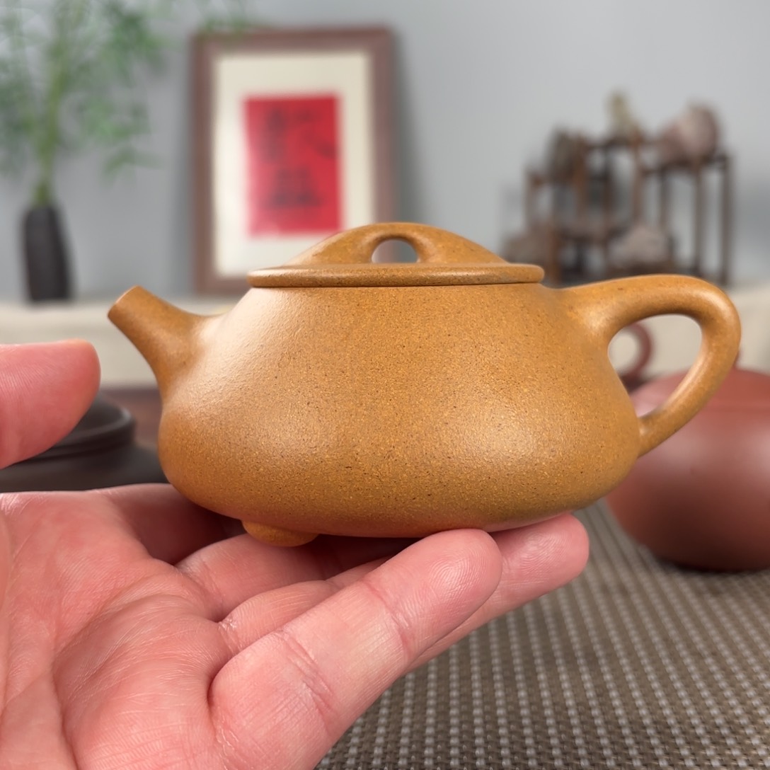 紫砂茶壶全****司微瑕黄龙山原矿紫砂壶