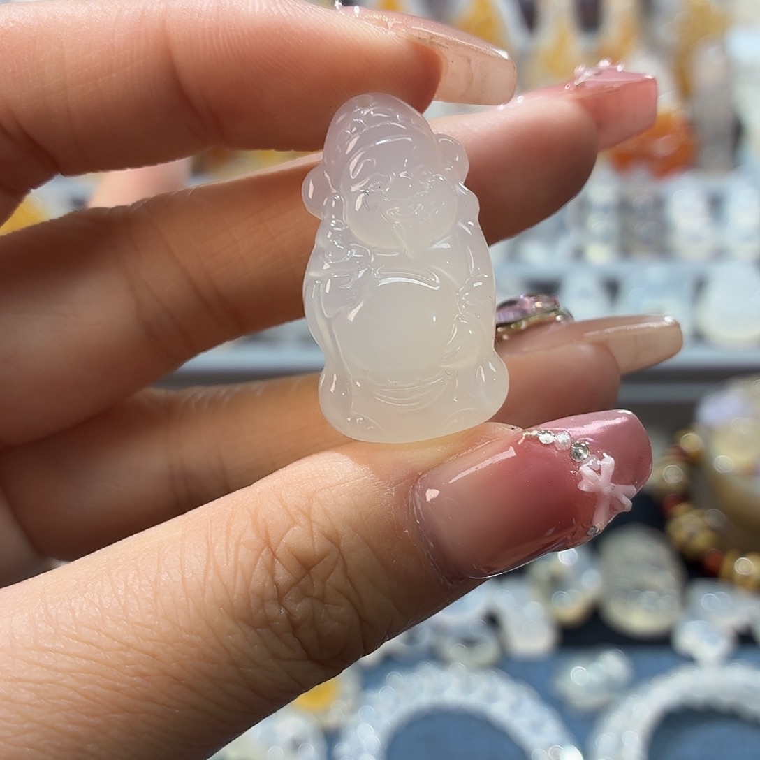 玛瑙/玉髓未镶嵌吊坠(不含链)