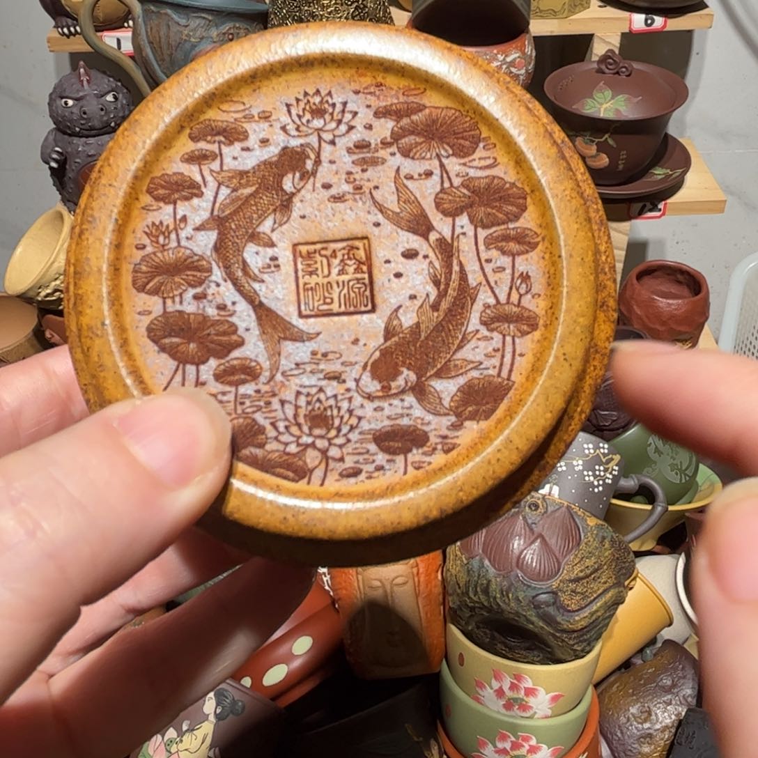 紫砂茶杯宜兴紫砂主人杯