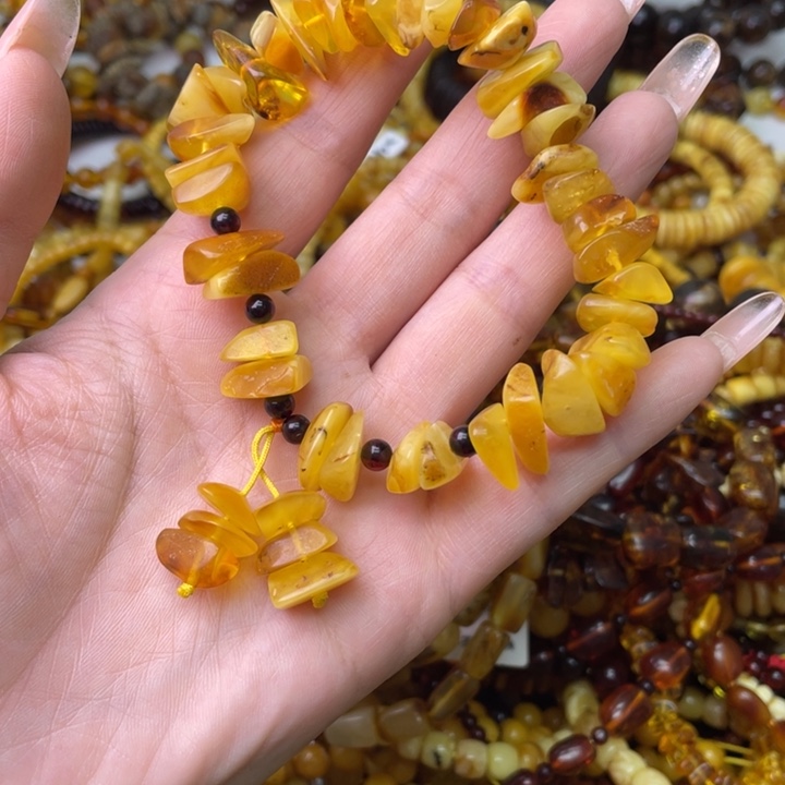 琥珀未镶嵌珠宝奇石