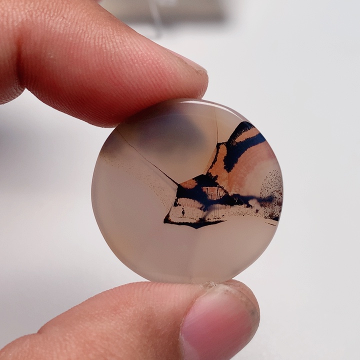 玛瑙/玉髓颈饰未镶嵌老*