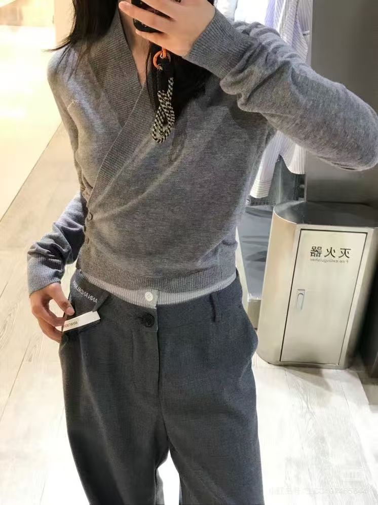 ANN双腰头直筒裤时尚又百搭