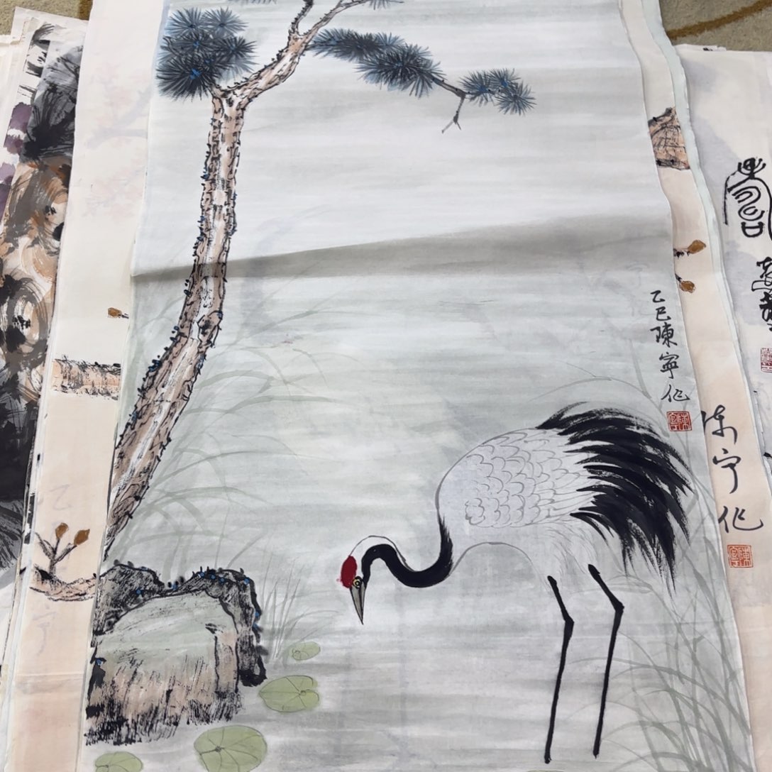 国画国画老师作品刘