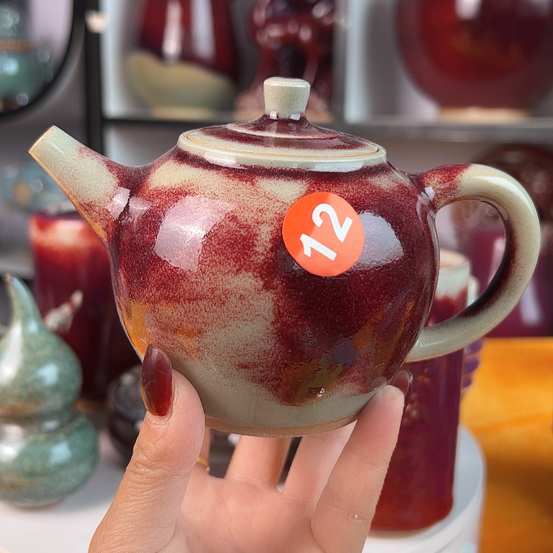 摆件郑家钧窑摆件微