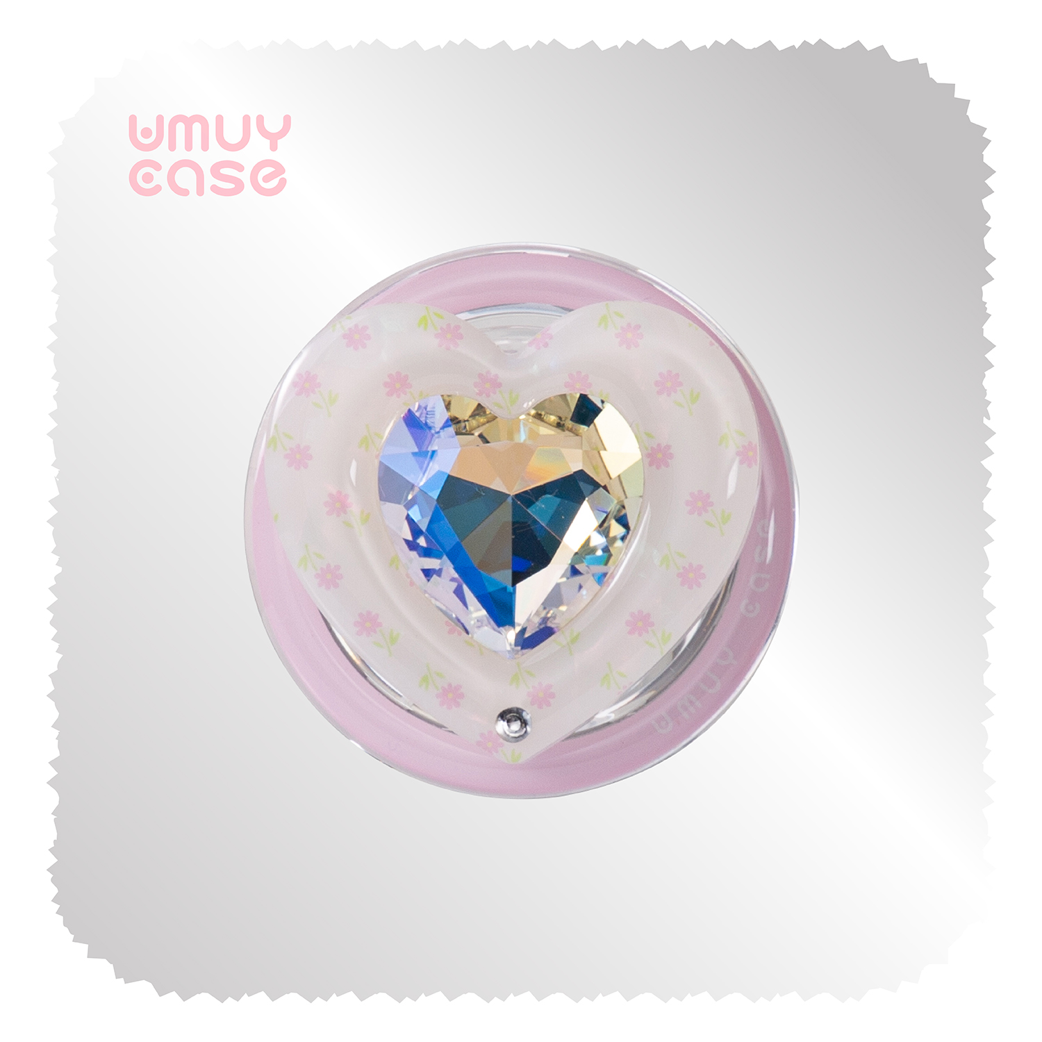 UMUYCASE 心型钻系列支架磁吸支架适用iphone手机壳