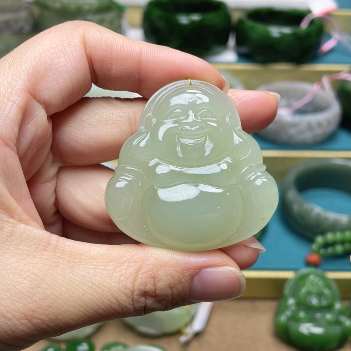 和田玉吊坠未镶嵌