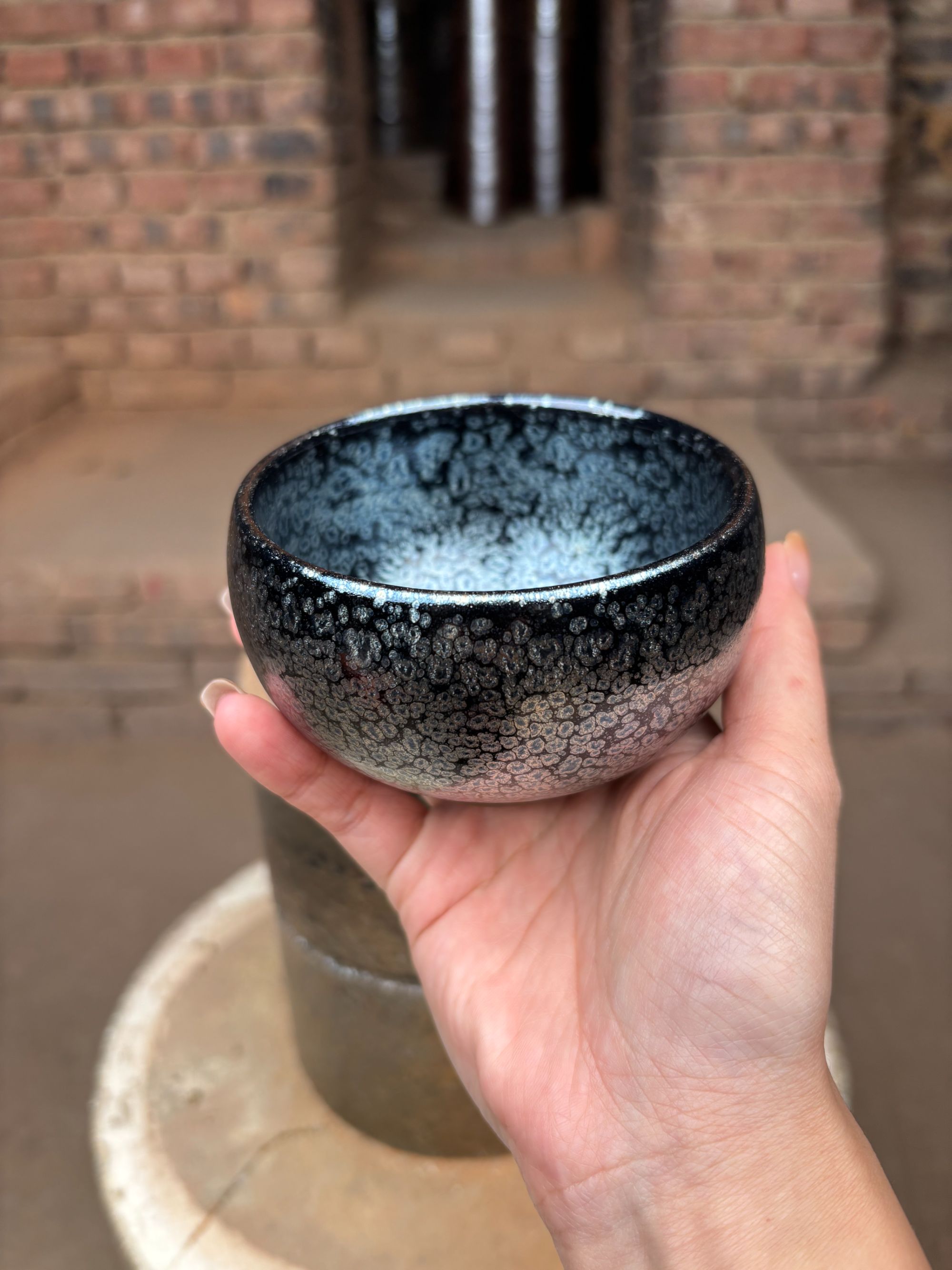 闪购 建窑建盏   天眼  茶器主人杯礼盒装带溯源证书   电烧 