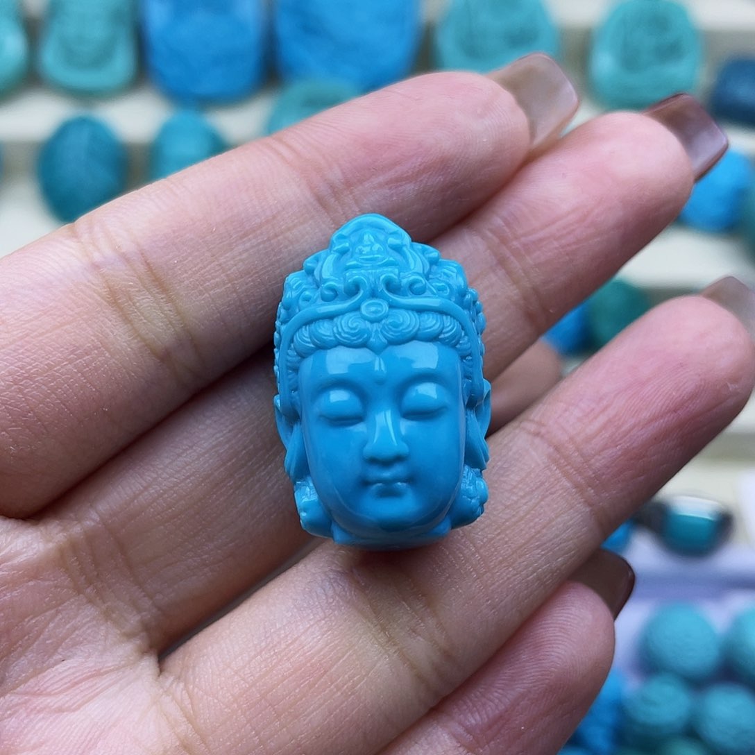 绿松石珠宝奇石未镶嵌