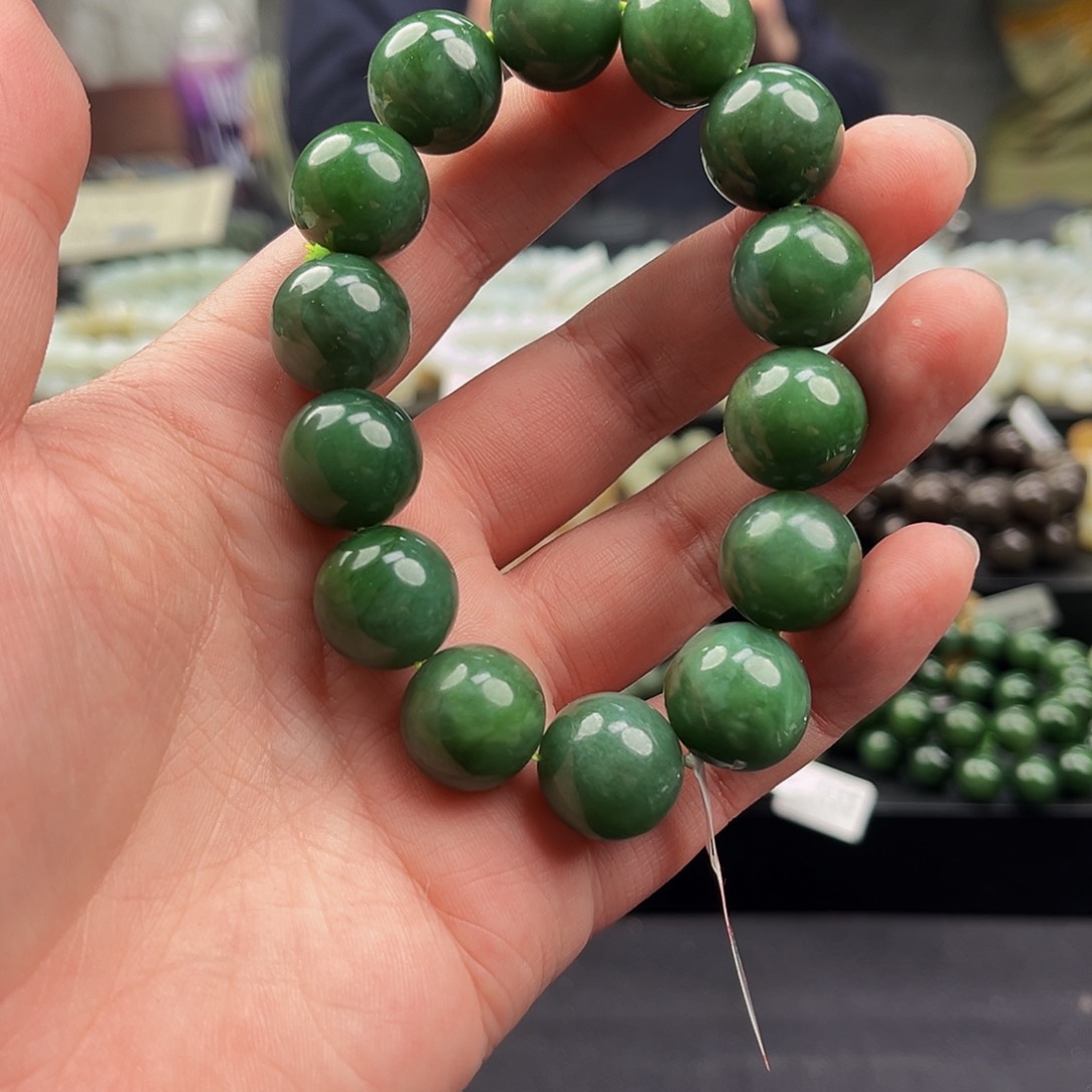 和田玉手串未镶嵌