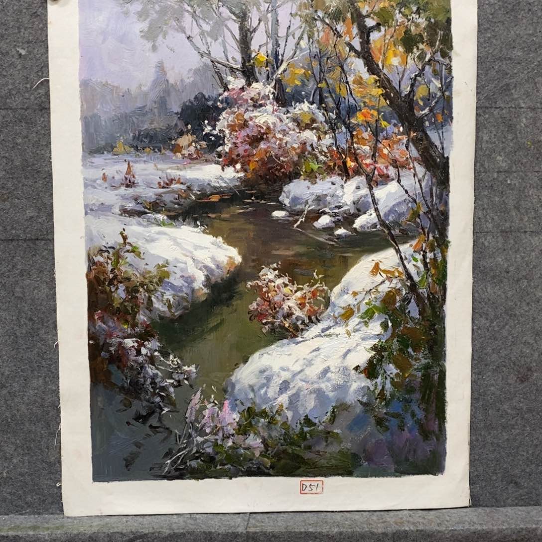 油画风景油画作品