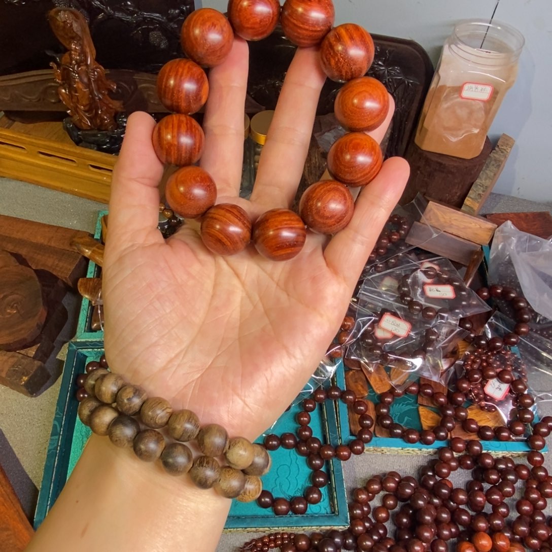 檀香紫檀（小叶紫檀）浅**初