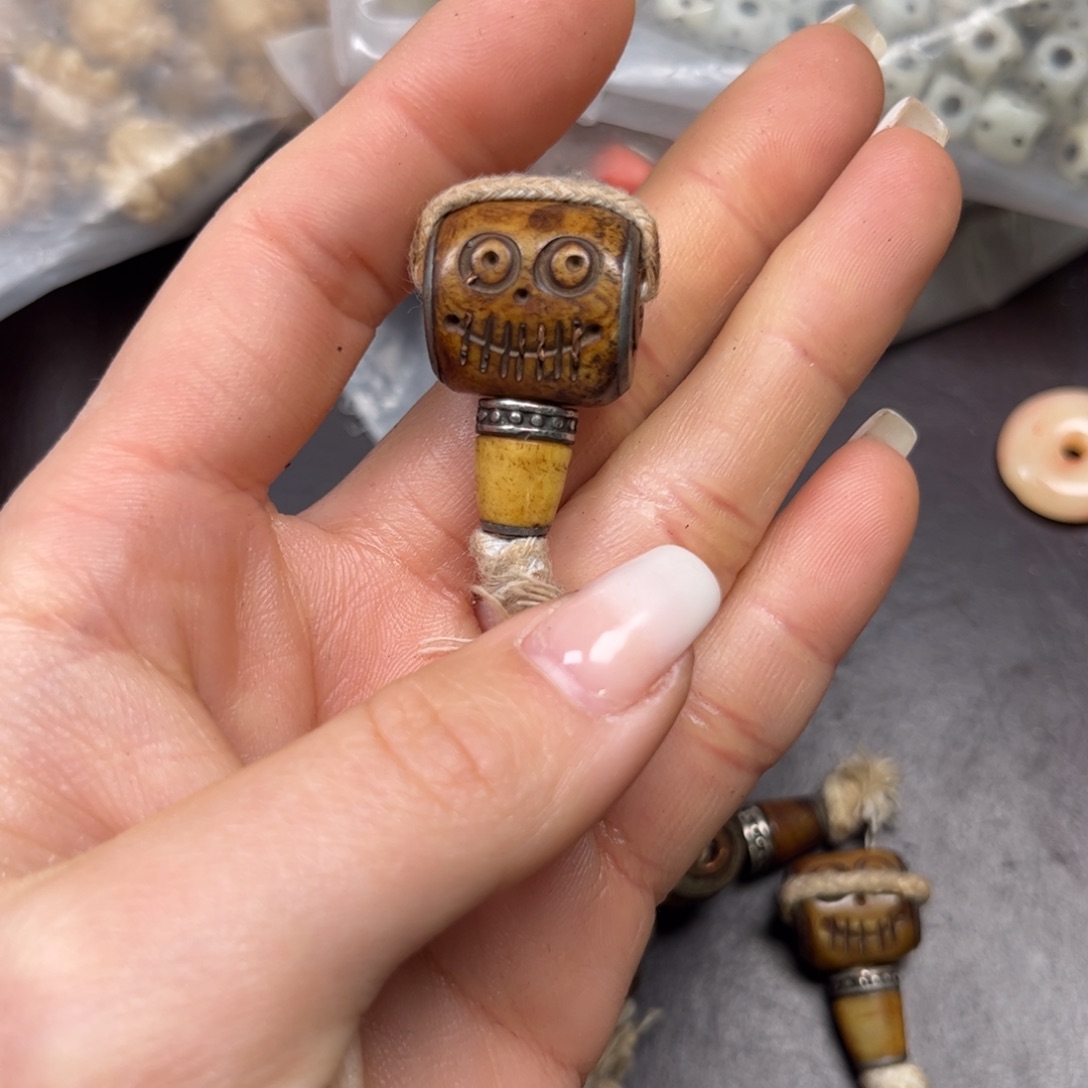 驼骨手串/手链编号70尺寸1.5三通