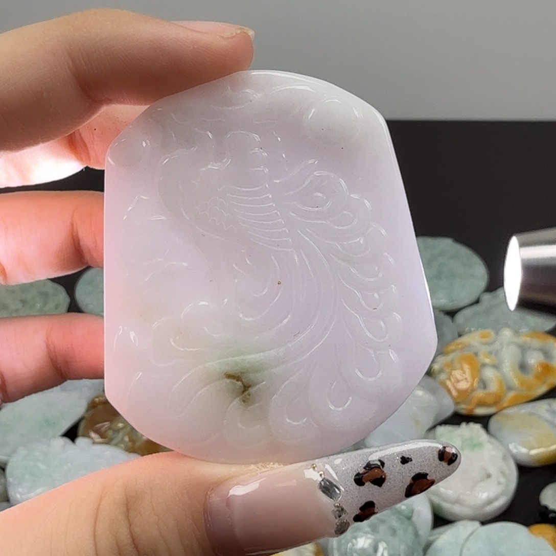 翡翠未镶嵌耳饰翡翠