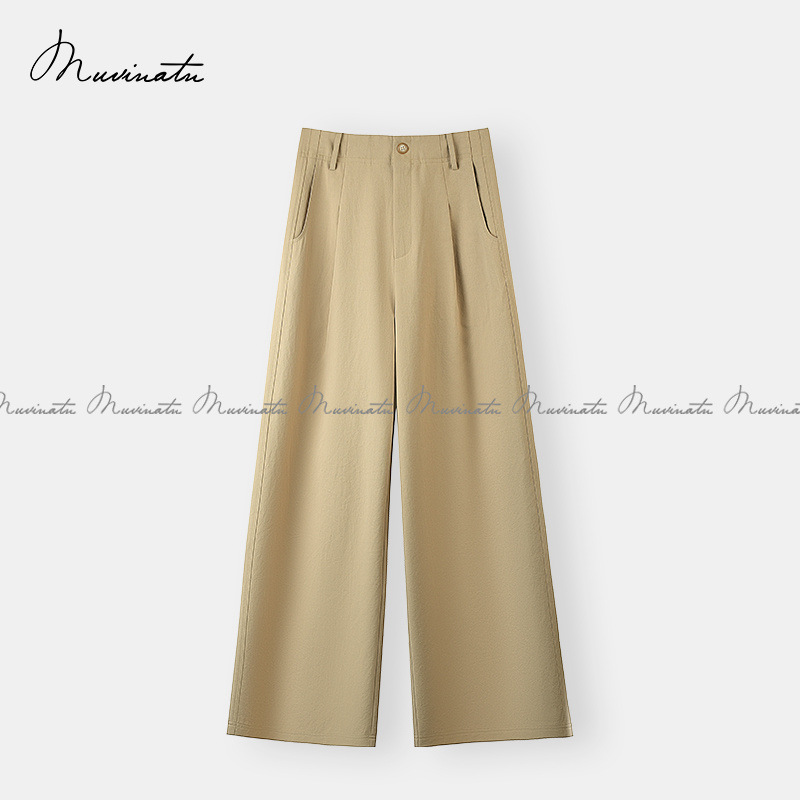 【喵喵优选】简约休闲百搭直筒阔腿裤KZ528216