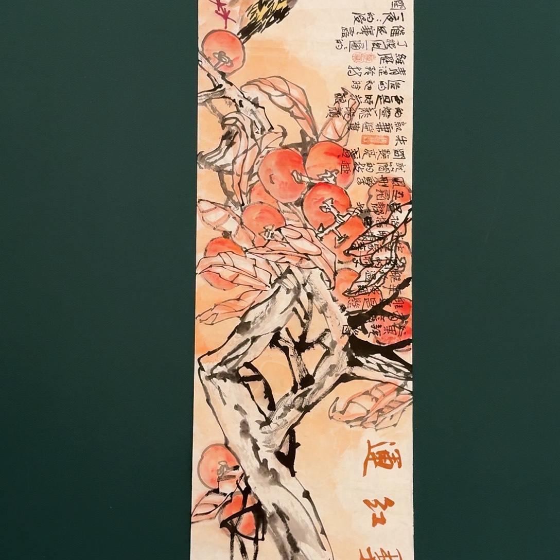 国画邹联富老师的作品