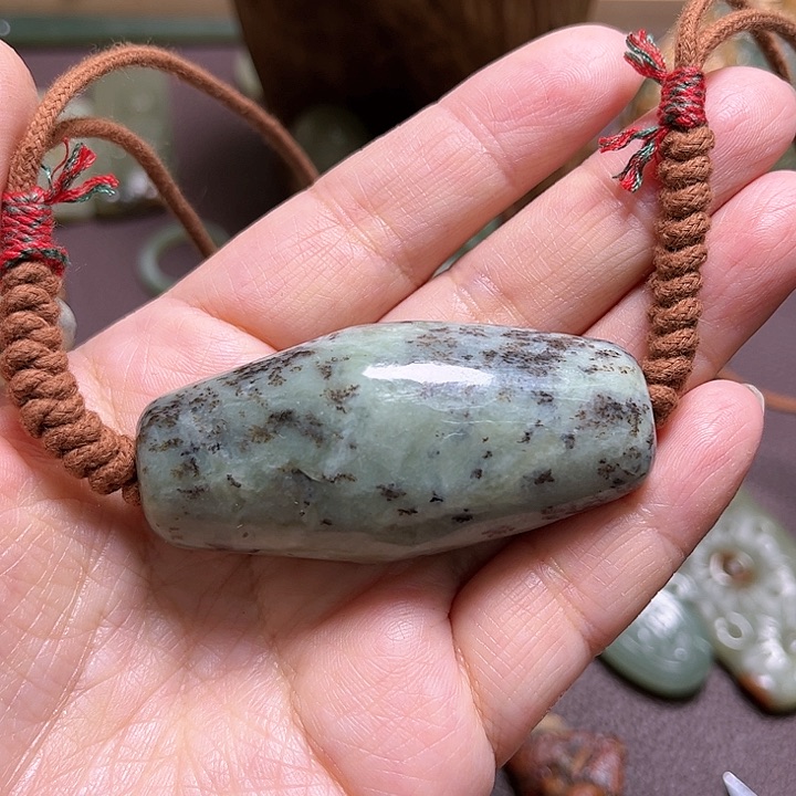 岫岩河磨玉（透闪石质玉）手绳未镶嵌