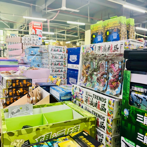 直播间益智文创玩具文具周边