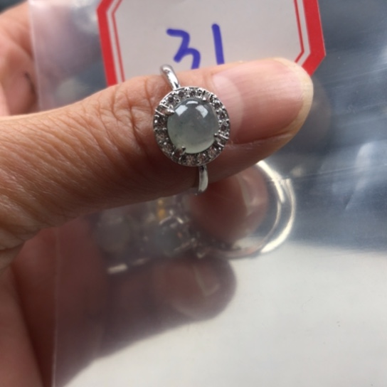 翡翠未镶嵌戒指缅甸