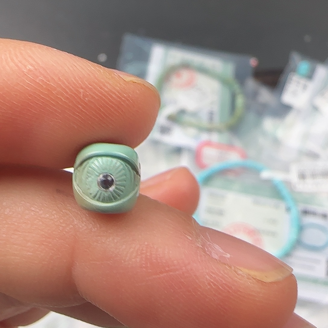 绿松石珠宝半成品未镶嵌