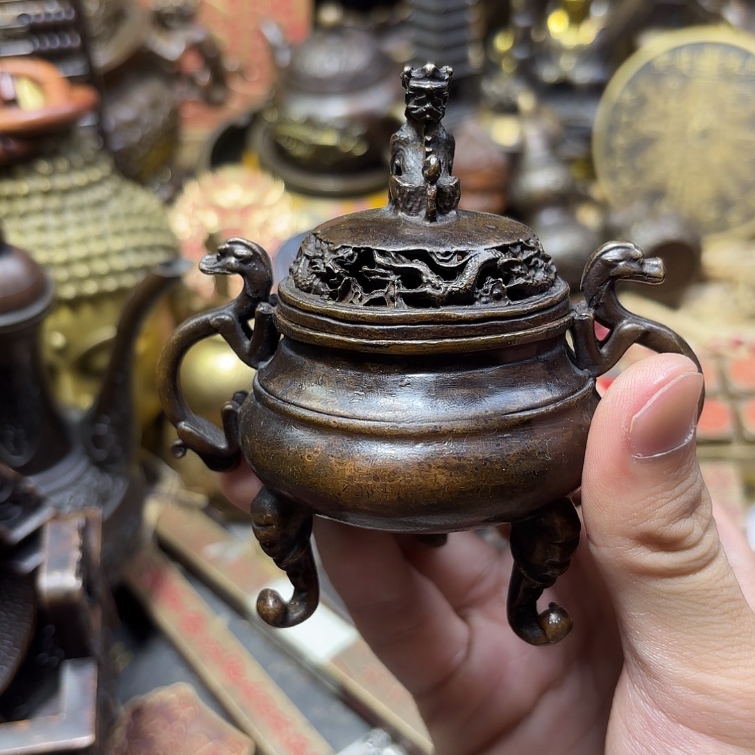 三木精品铜器摆件