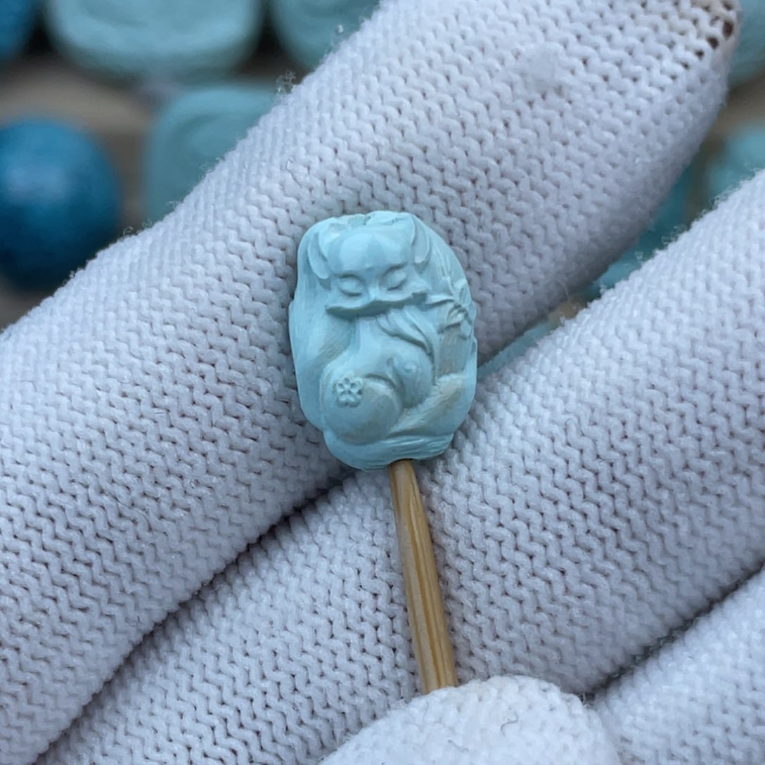 绿松石珠宝奇石未镶嵌