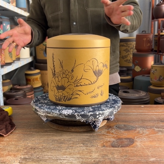 紫砂茶叶罐紫砂艺术